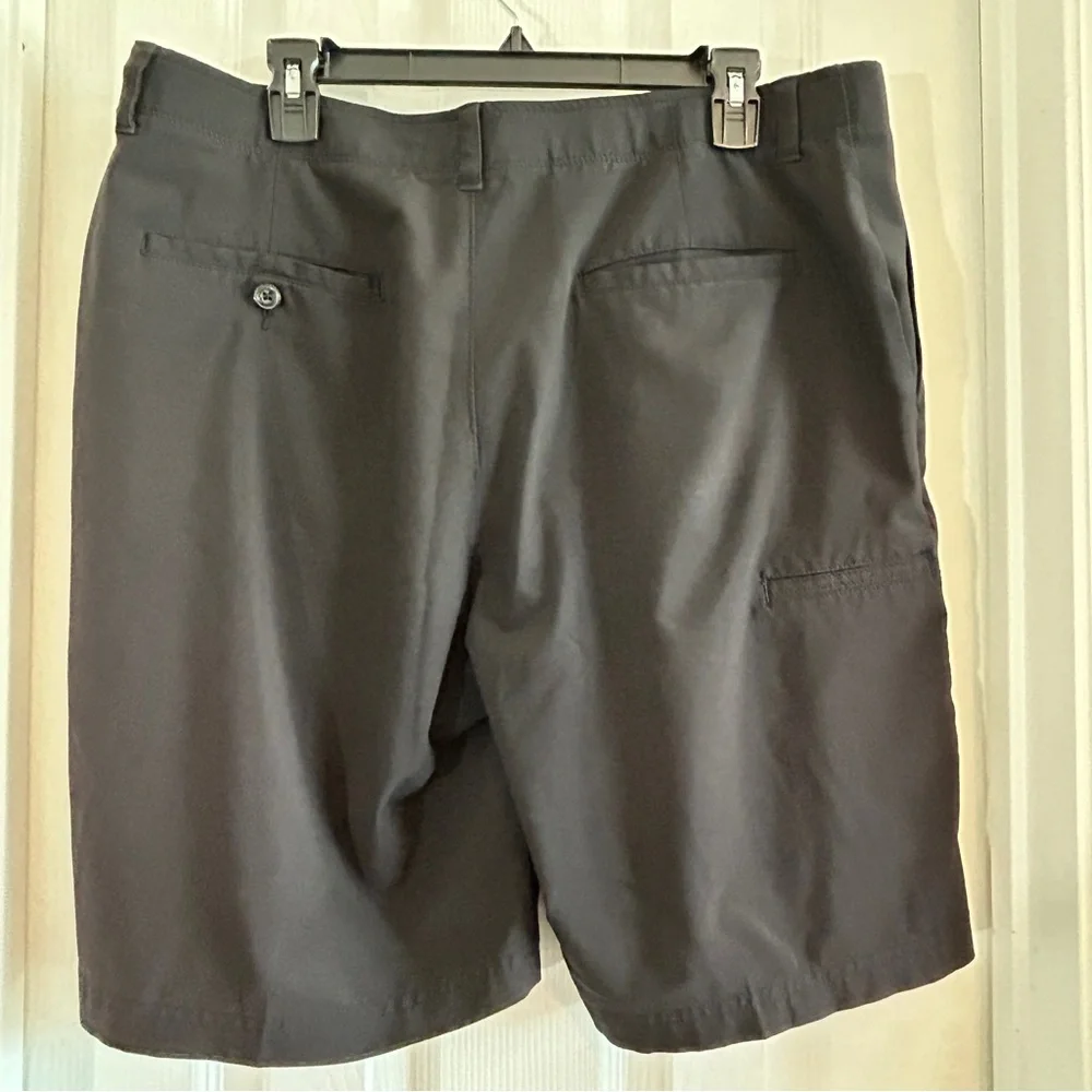 Classic‎ Black Flat Front Men's Golf Shorts, PGA Tour